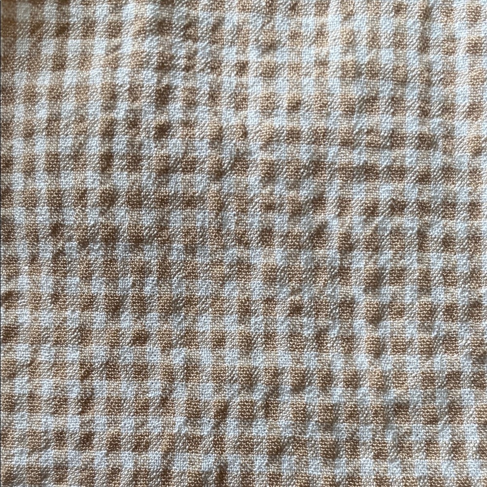 Checkered Tie-Waist Women’s Skirt - Picture 4 of 4